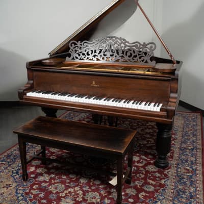 Steinway & Sons 6' 2" Model A Grand Piano | Satin Dark Walnut | SN: 53467 image 1