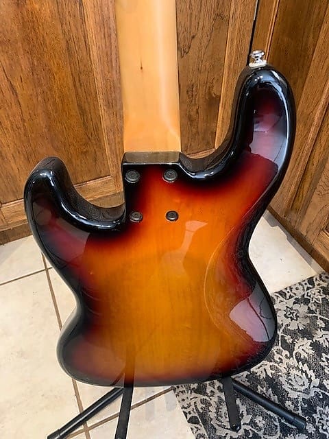modulus genesis 4 string bass 2002 sunburst | Reverb