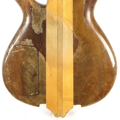 Vintage Abe Rivera Custom 6-String Electric Bass Guitar w/ Gig Bag image 7