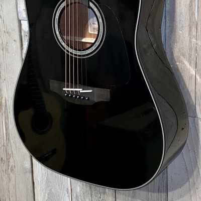 Takamine GD30 BLK G30 Series Dreadnought Acoustic Guitar Gloss Black, Help Support Indie Music Shops image 5