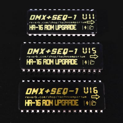 Alesis HR-16 parts - Oberheim DMX / Sequential ROM chipset