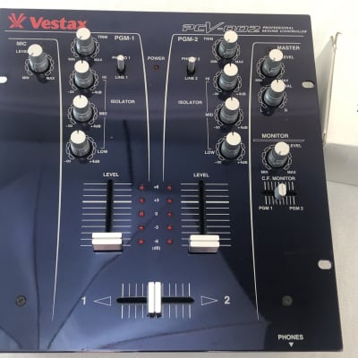 Vestax DJ Mixer PCV-002 Professional Mixing / Scratch Controller Isolator EQ image 1