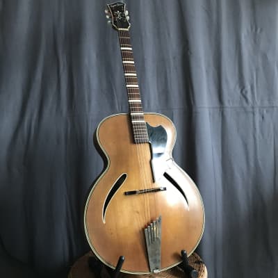 Otwin Sonor - all solid archtop - jazz guitar 50s 60s - vintage German image 2