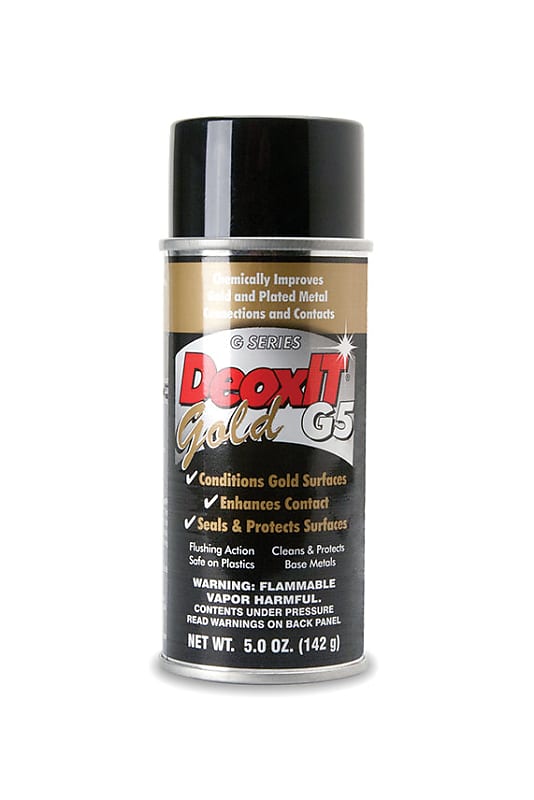 Hosa G5S-6 Deoxit Gold Spray 5oz image 1