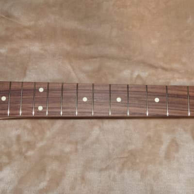 Allparts SRO-C Unfinished Lic. Fender Stratocaster Rosewood Neck C Profile 9.5" Rad 21 Frets #13 image 4