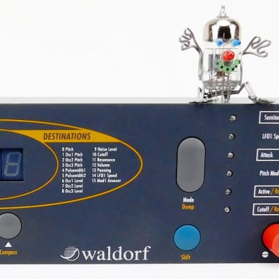 Waldorf Pulse Analog Synthesizer Rack OS 2.01 + Top Zustand +1.5 Jahre Garantie image 4