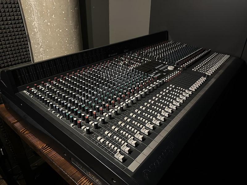 Soundcraft Ghost 32 Channel Mixing Console with Meter Bridge Reverb