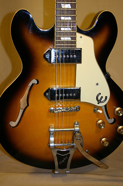 Epiphone limited edition Casino with Bigsby Sunburst