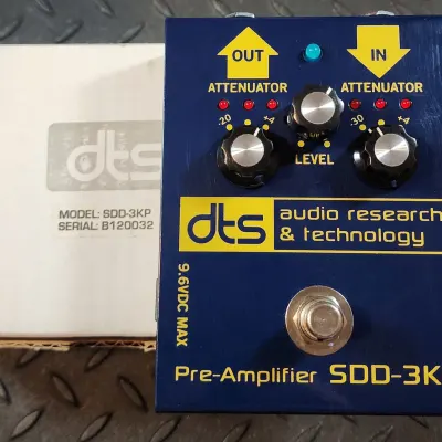 DTS Audio SDD-3KP Pre-Amplifier Korg 3000 Preamp Boost Rare