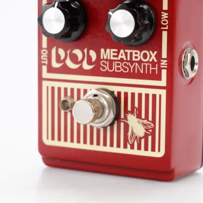 DOD Meatbox Reissue Rev 1 Octaver & Sub Synth Effect Pedal Not Working #52938 image 11