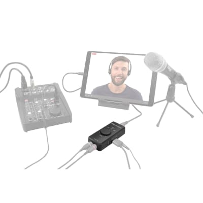 iRig DJ Live Stream USB Audio Interface for iOS/Android/MAC/PC w Headphone image 13