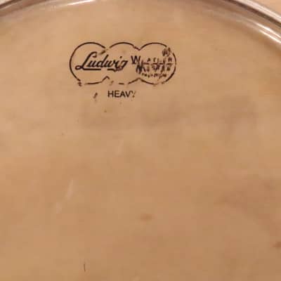 Ludwig 12" Weather Master Clear Heavy Tom Drum Head Vintage image 2