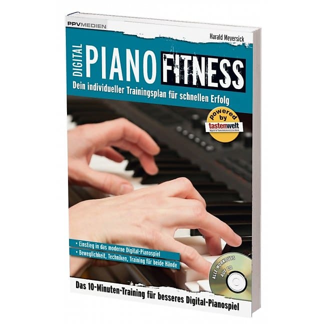 PPVMEDIEN Digital Piano Fitness /CD Einstieg in das moderne Reverb