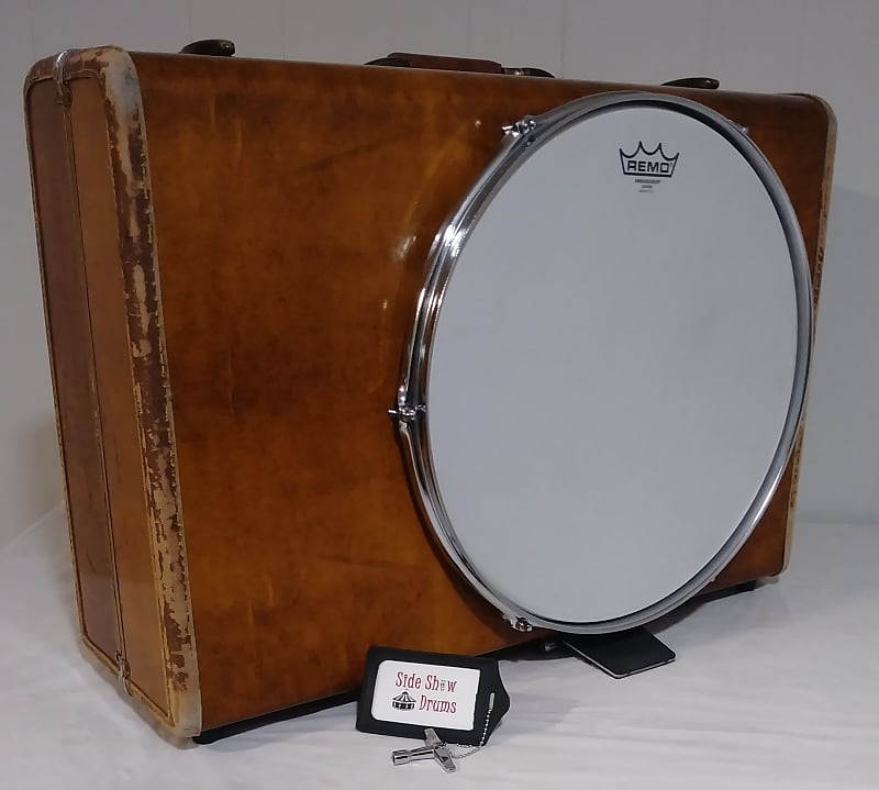 The "Road Warrior" Suitcase Kick Drum / Made By Side Show | Reverb