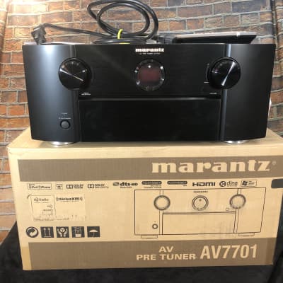 Marantz AV7701 Pre Tuner (like new in box,2000’s)manual/remote image 1