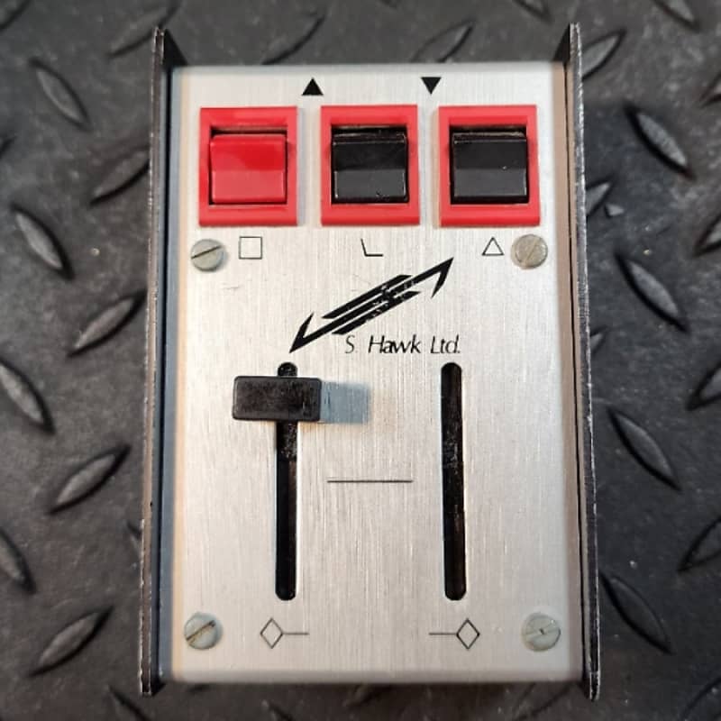 S Hawk LTD Treble Booster II Vintage Rare EQ Frequency Tone Reverb