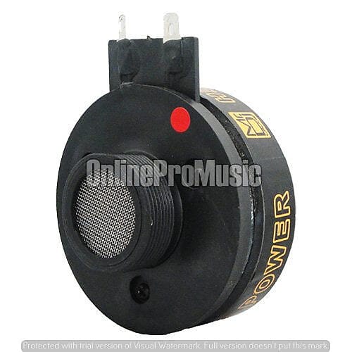 Mr. Dj HD300 Titanium DJ Compression Screw-on Horn PA Speaker Driver Tweeter image 1