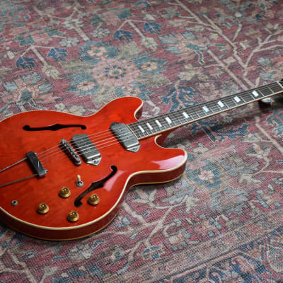 1991 Epiphone Casino Cherry Made in Japan Terada Factory, MIJ, Pre-Elitist image 2