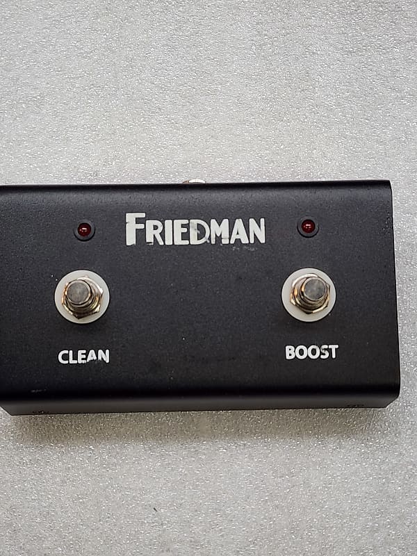 Friedman Dual Button Footswitch for BE100 Deluxe, BE50 Reverb