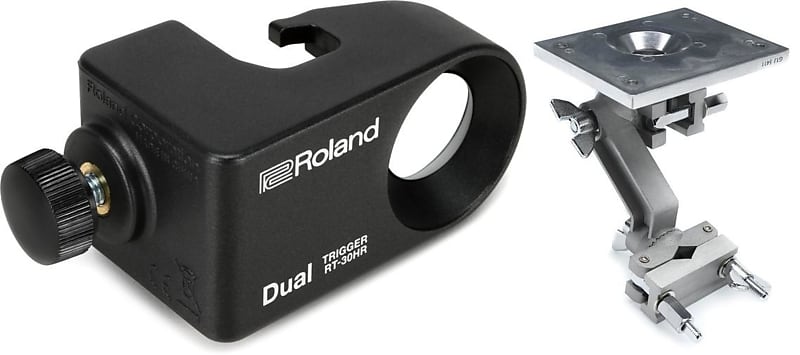 Roland APC-33 Electronic Module and Controller Mount - with Clamp + Roland RT-30HR Dual Zone Trigger Value Bundle image 1