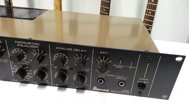 Ibanez UE405 Multi Effects, Latter Tan Version with
