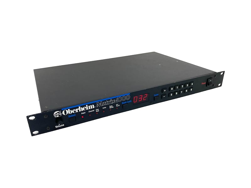 鍵盤楽器 Oberheim Matrix 1000 Oberheim Matrix 1000 Synth Rackmount 6-Voice Synthesizer