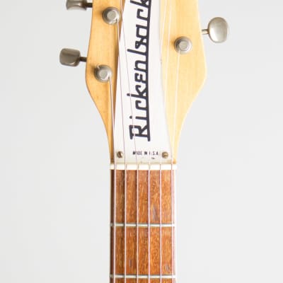 Rickenbacker  Model 331 Lightshow Semi-Hollow Body Electric Guitar (1971), ser. #KJ-609, period silver Tolex hard shell case. image 5