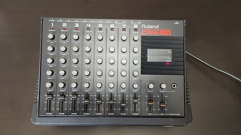 Rare Roland CPM-120 Powered Mixer | Reverb