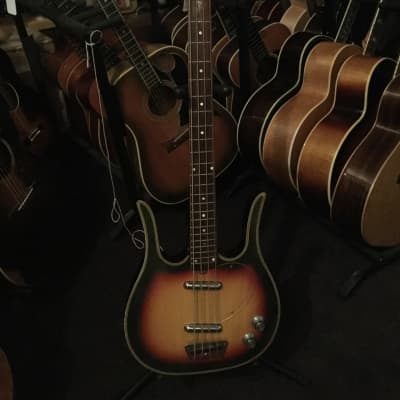 Dynelectron Longhorn Bass Guitar circa 1960 (Extremely Rare) image 1