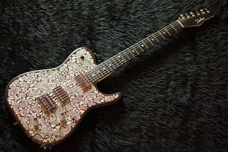 Super Rare* Zodiac Works ZTC-MT II - 2H Paisley Metal top w/ free shipping!  | Reverb