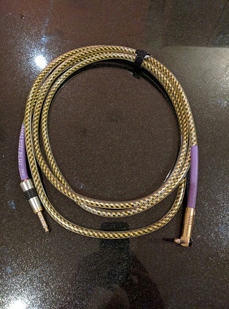 Analysis Plus "Yellow Oval" Instrument Cable - 10ft. image 1