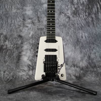 White Steinberger GL4T-GR vintage USA guitar image 1