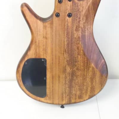 New Ibanez GSR100EX GIO Mahogany Oil Finish 4 String Bass Guitar image 5