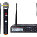 Nady U-2100 Dual HT 200-Channel UHF Wireless Handheld Microphone System