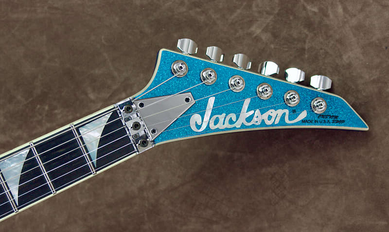 【全商品オープニング価格 特別価格】 Shop Custom USA Jackson Soloist Sparkle Blue - 2023 ギター