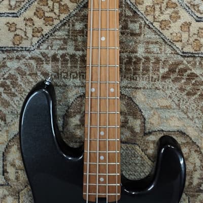 Charvel Pro-Mod San Dimas PJ Bass IV in Metallic Black w/ Pro Setup #4919 image 3