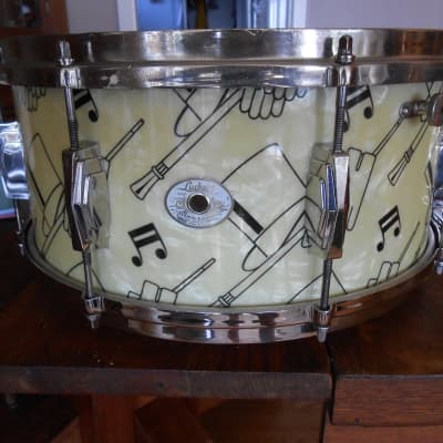 Ludwig and Ludwig 1941 Original Top Hat and Cane, Swing Sensation Drum Set image 4