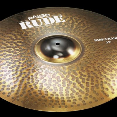 Paiste RUDE 22" Ride-Crash Cymbal/New With Warranty/Model # CY0001128522 image 1