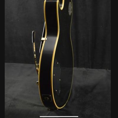Gibson Custom Shop Historic 3-Pickup '57 Les Paul Custom Black Beauty Reissue with Bigsby 2019 - Present - Ebony VOS image 4