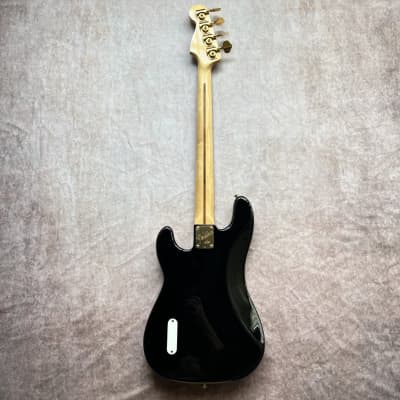 Fender Precision Bass Elite I Maple Fretboard Gold Hardware 1983 - Black image 14