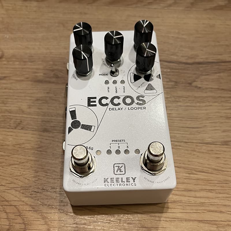 Keeley ECCOS Neo-Vintage Tape Delay - White