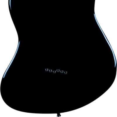 JET JJ-350-BK HH Electric Guitar - Black-Black image 4