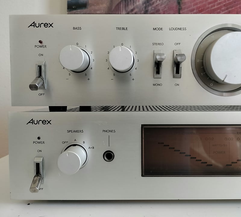 Aurex 　SY-335　プリアンプ　希少 Aurex SY-335 プリアンプ／SC-335 メインアンプ