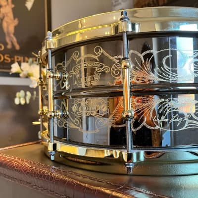 *Super Rare* Ludwig Black Beauty 100th Anniversary  | Hand Engraved | 1 of 100 image 3