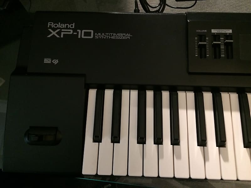 Roland XP-10 61-Key Multi-Timbral Synthesizer 1995 - 2002 - Black image 1