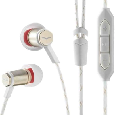 Roland FRZM-A-RGOLD Headphones with 3-Button Remote & Microphone - Rosa Gold image 1