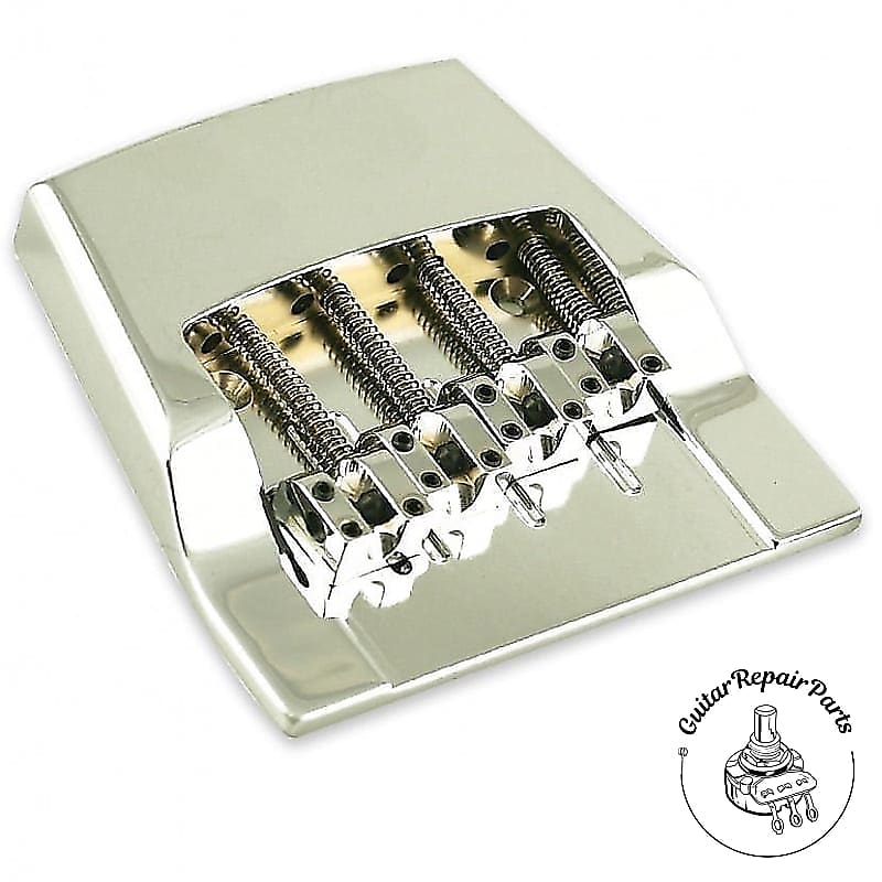 Hipshot 5RK400BC Brass Bridge For 4 String Rickenbacker | Reverb