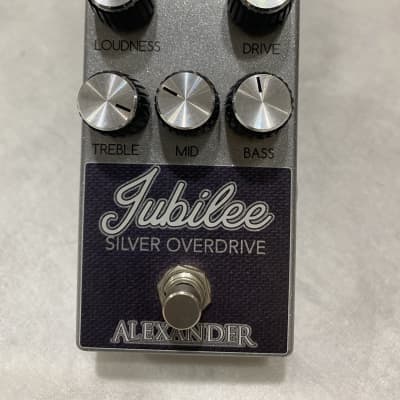 Alexander Pedals Jubilee Silver Overdrive Guitar Effects Pedal