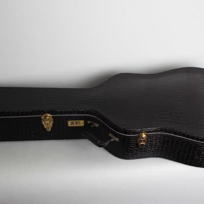 Epiphone  FT-79 Texan Flat Top Acoustic Guitar (1959), ser. #A-2499, black tolex hard shell case. image 11