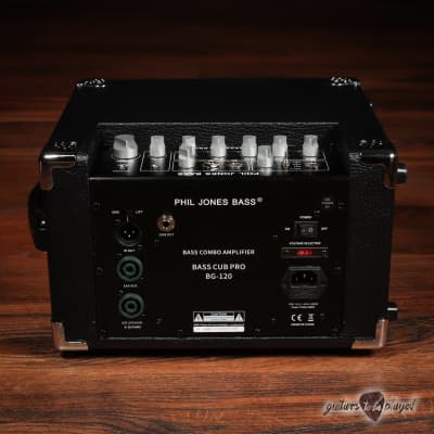 Phil Jones Bass BG-120 Bass Cub Pro 2x5” 120W Combo Amp w/ Carry Bag – Black image 7